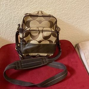 Coach crossbody or camera bag